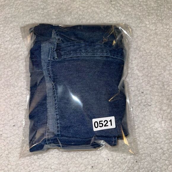 Disney Vintage Denim Button Up Collared Shirt Mickey Picnic Scene Embroidered XL - Picture 12 of 12